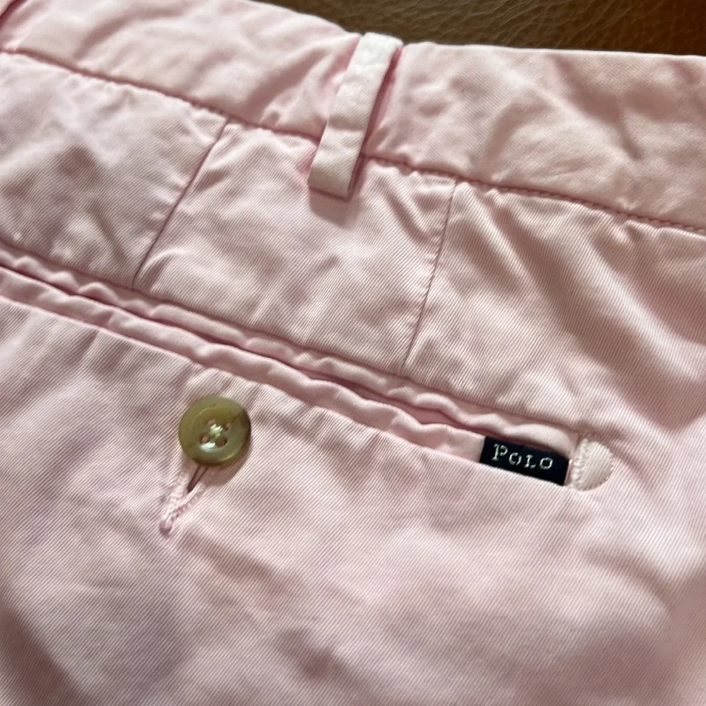 New Polo Ralph Lauren men’s Short. Sz 43. Cotton. Soft pink